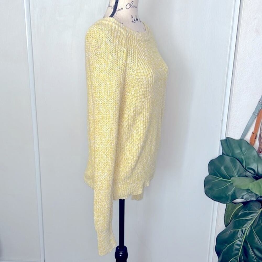 Free People Womens Electric City Knit Long Sleeves Pullover Sweater size Medium - Picture 5 of 8